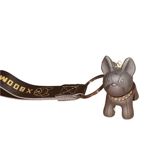 Adorable French Bulldog Keychain/ Bag Charm - Cute & Frenchie Bulldog NWT - Picture 2 of 5